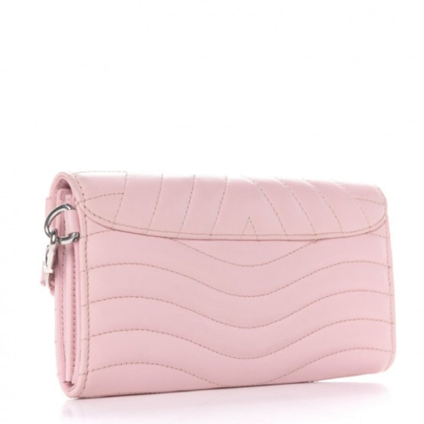 Authentic Louis Vuitton New Wave Pink Calfskin clutch