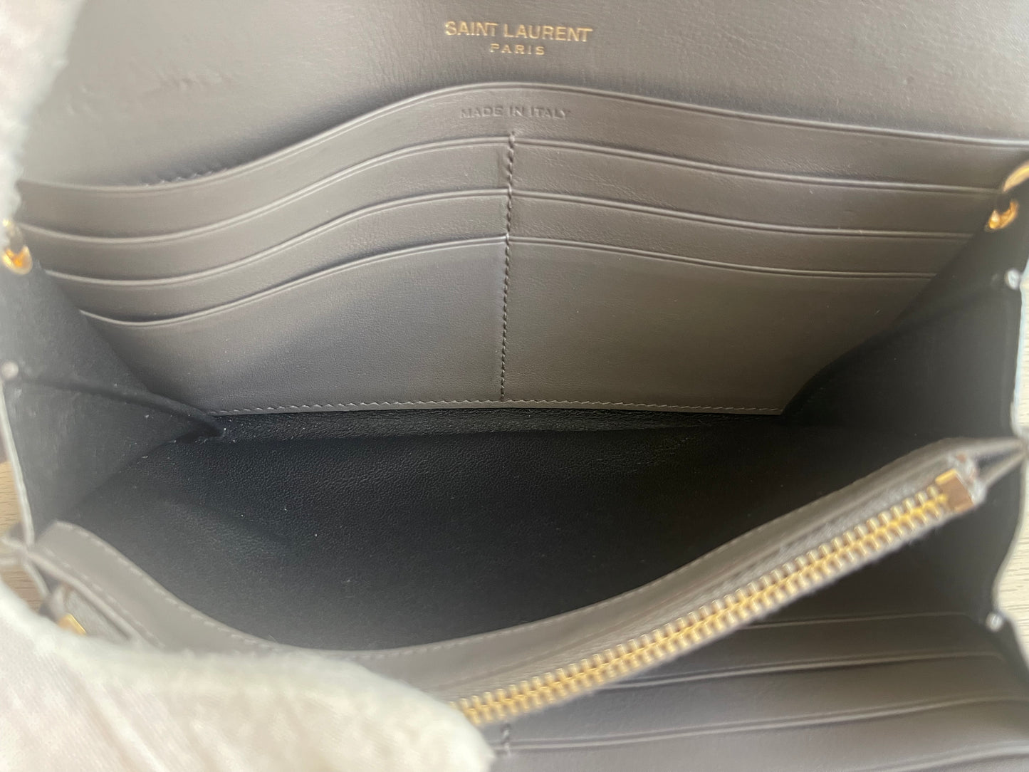 Yves Saint Laurent Kate Flap Wallet on Chain