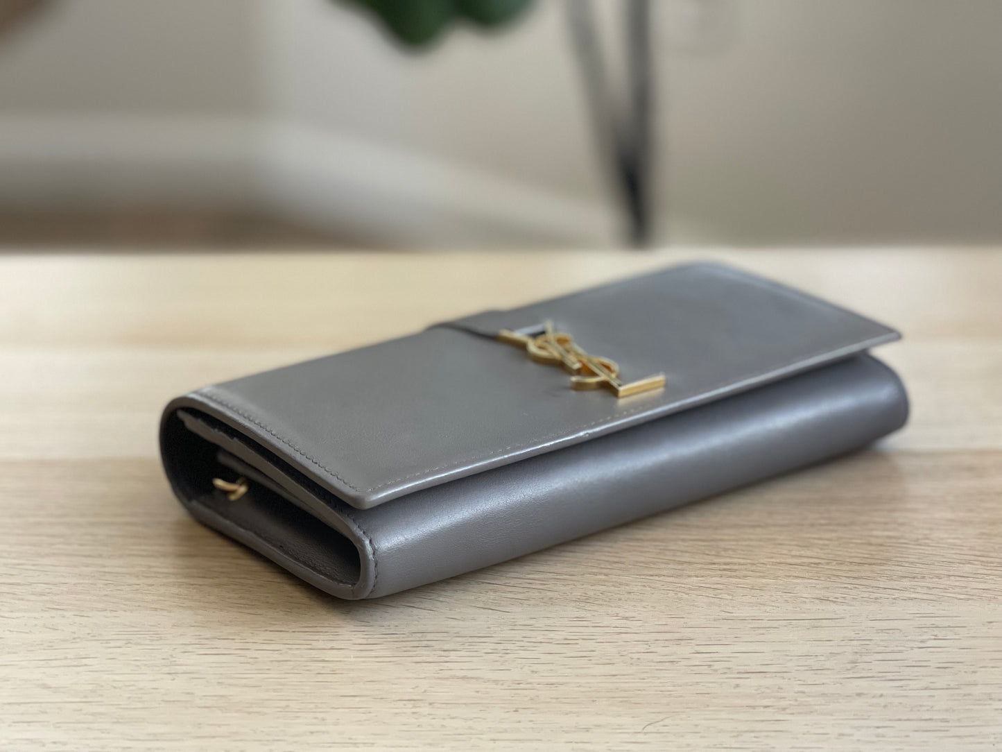 Yves Saint Laurent Kate Flap Wallet on Chain