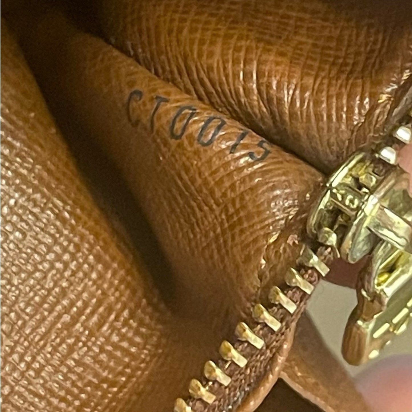 Authentic Louis Vuitton Monogram Sarah Wallet on Chain