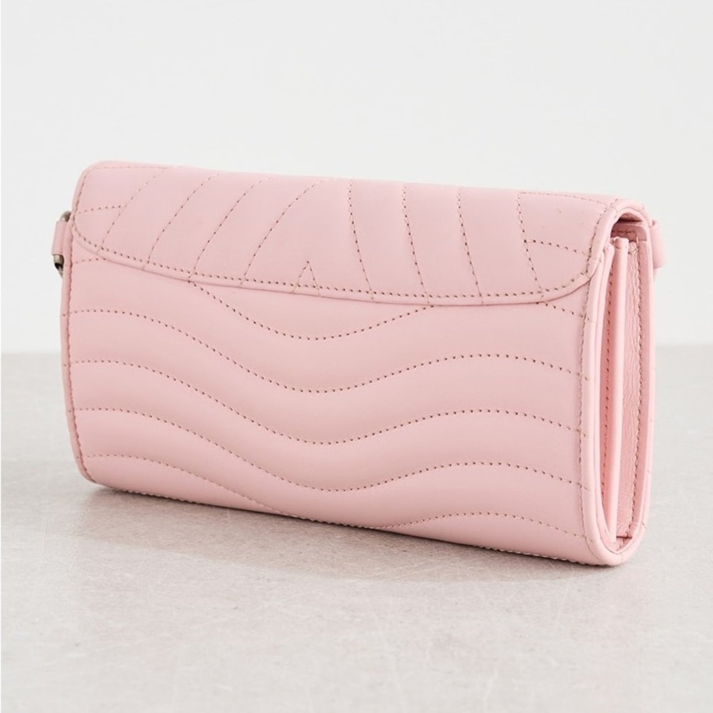 Authentic Louis Vuitton New Wave Pink Calfskin clutch