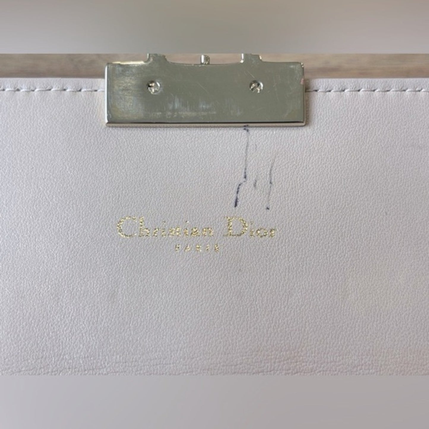 Authentic Christian Dior Cannage Miss Dior Promenade Wallet on Chain