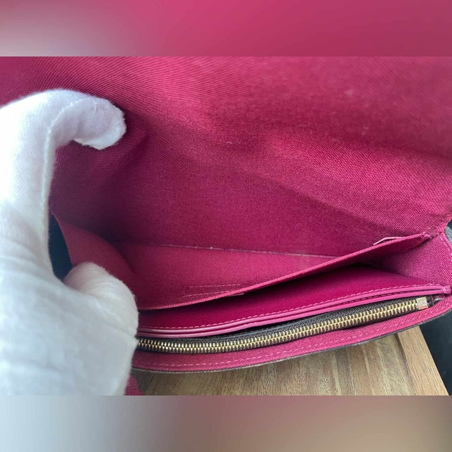 Authentic Louis Vuitton Monogram Felicie Pochette
