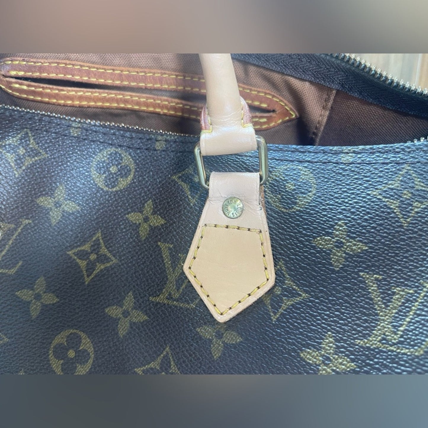 Authentic Louis Vuitton LV Monogram Speedy 30 Tote