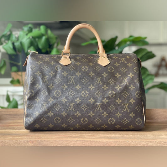 authentic Louis Vuitton Speedy 35