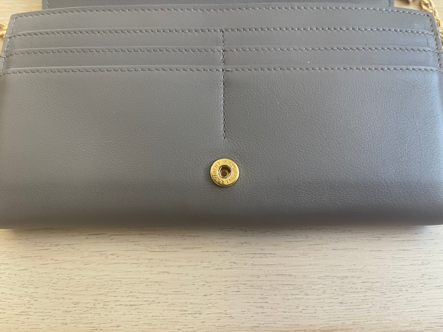 Yves Saint Laurent Kate Flap Wallet on Chain