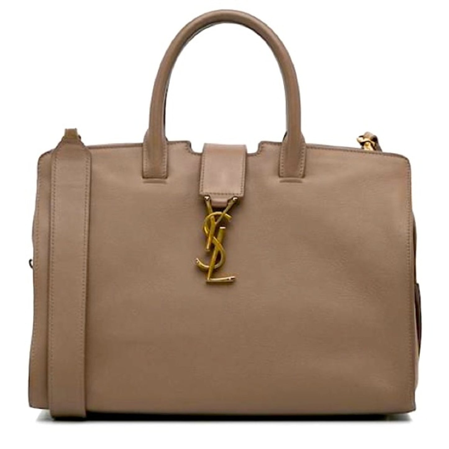 Authentic Yves Saint Laurent Monogram Downtown Cabas two way tote