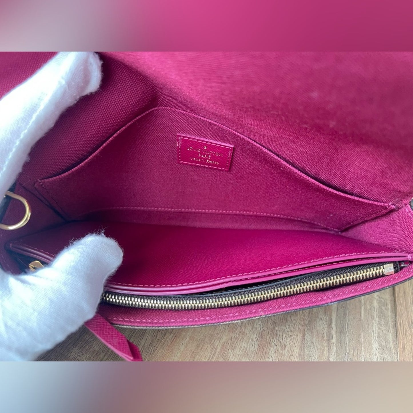 Authentic Louis Vuitton Monogram Felicie Pochette