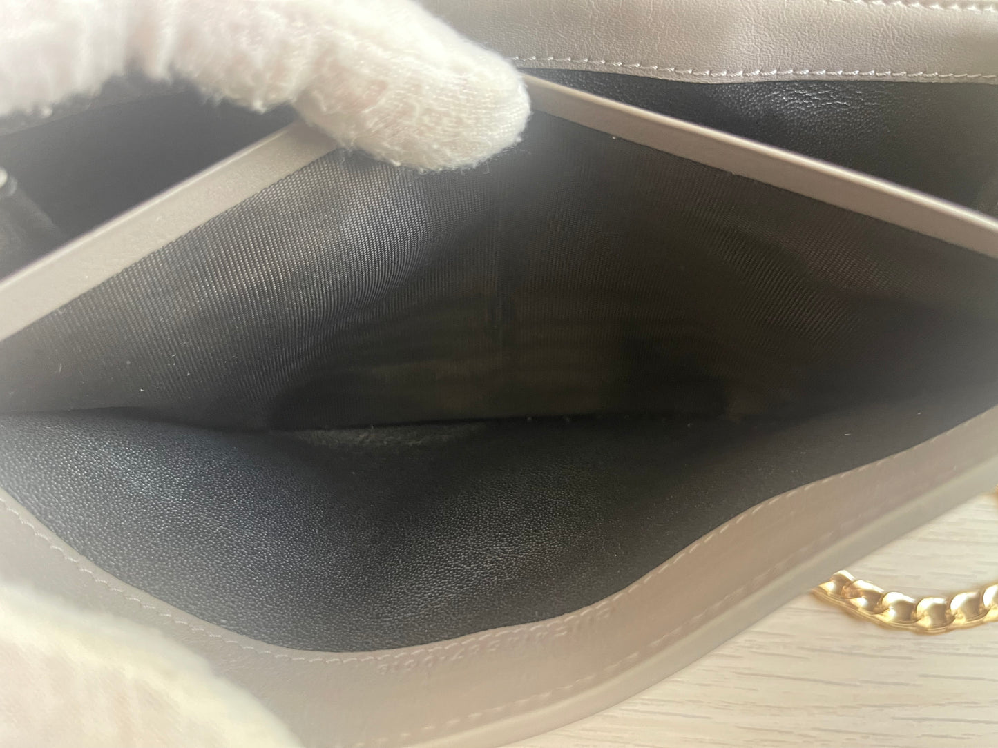Yves Saint Laurent Kate Flap Wallet on Chain