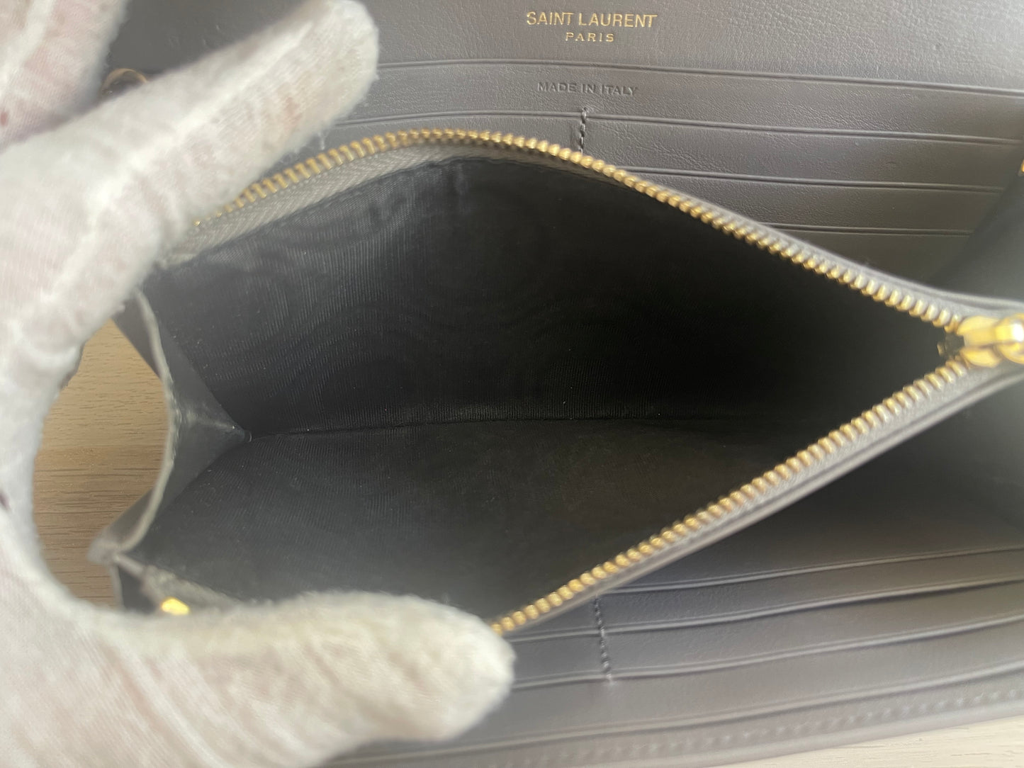 Yves Saint Laurent Kate Flap Wallet on Chain
