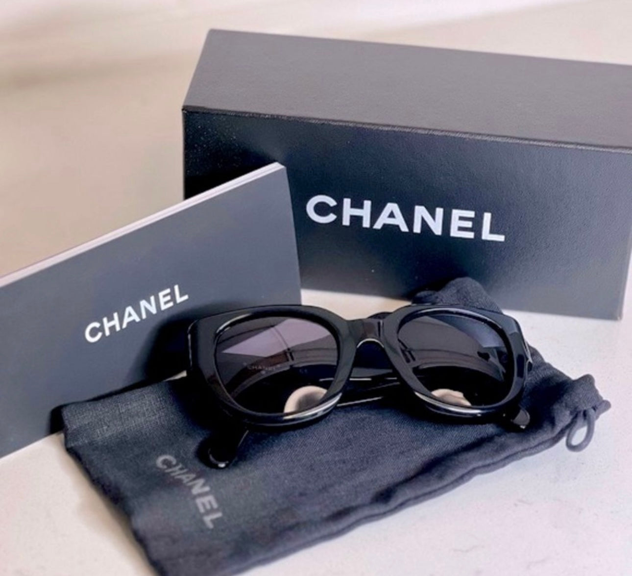 Chanel 2024 wayfarer sunglasses