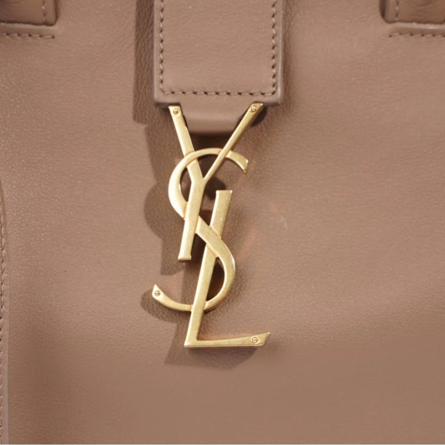 Authentic Yves Saint Laurent Monogram Downtown Cabas two way tote