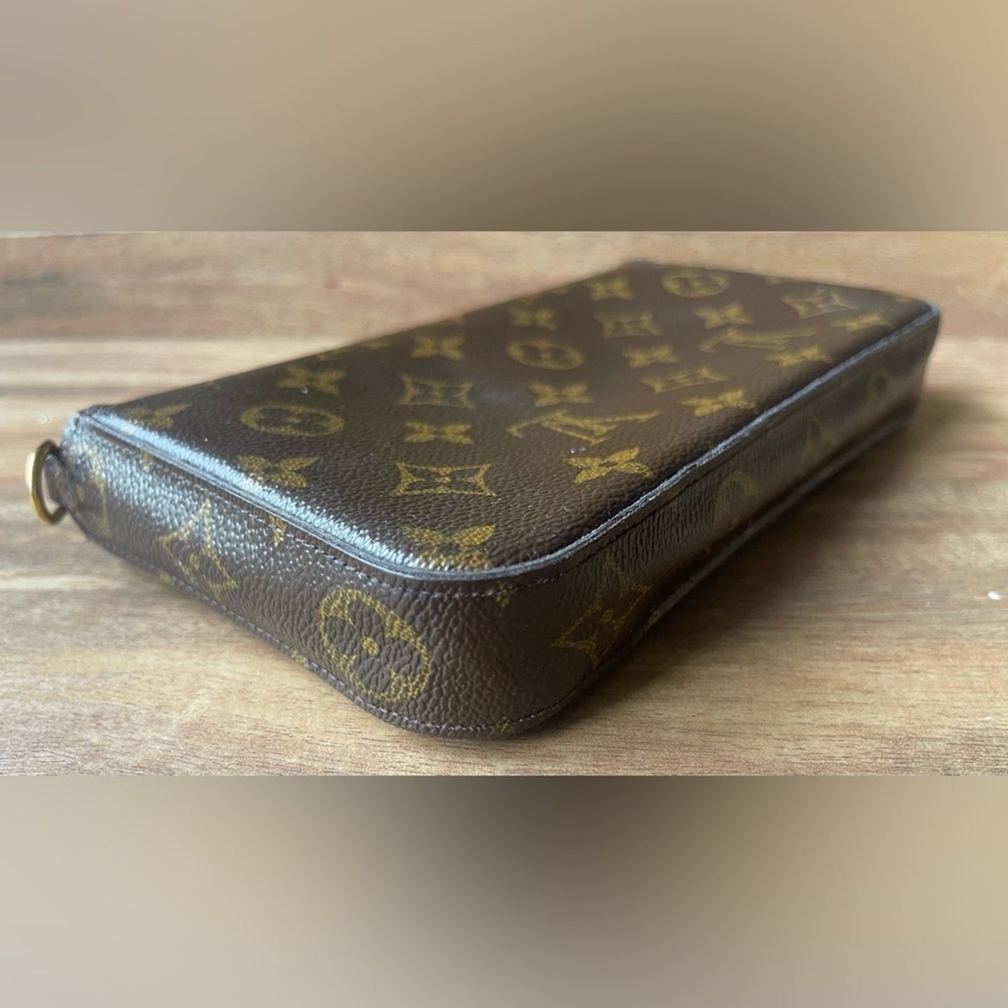 Authentic Louis Vuitton LV Monogram Felicie Pochette with Original Chain