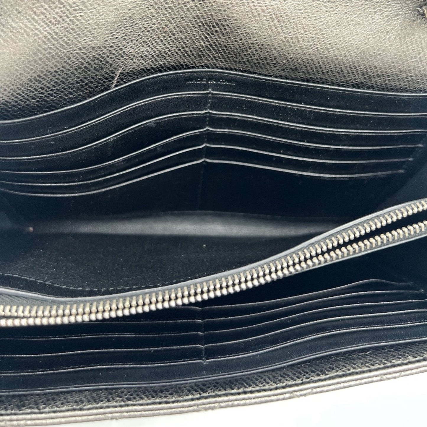 Authentic Yves Saint Laurent gunmetal college Crossbody bag